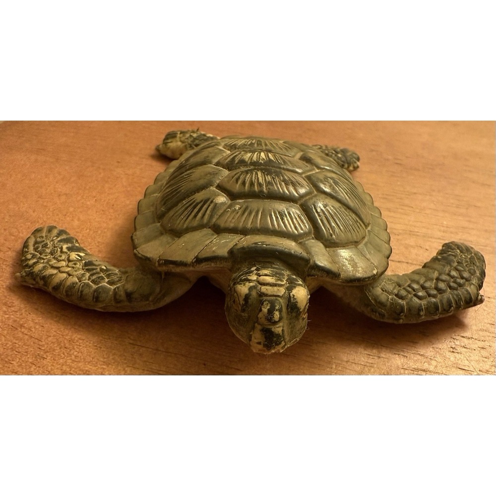 Vintage Sea Turtle Sealife Toy‎ Animal Model Figure by AAA 4"